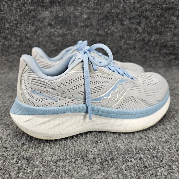 Saucony Ride 18 Womens Size 6 Wide Cloud Dream Athletic Daily Road Running Shoes - Picture 9 of 13